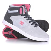 Обувь DC Nyjah grey blk pink - фото 5802