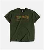 Thrasher футболка DAVIS S/S forest green - фото 7293