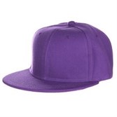 Бейсболка TRUESPIN Acrylic Blank Snapback (Purple, O/S) - фото 7420