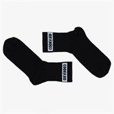 Носки средней длины Boxlogo Sock Черный/Белое Лого - фото 8425